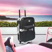 WeTravel пътнически куфар разширяващ се за ръчен багаж 55/40/20