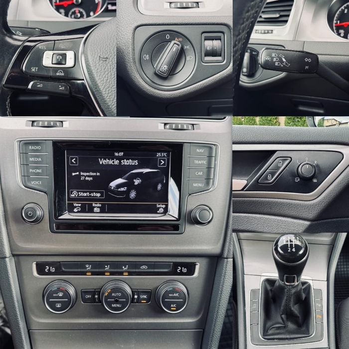 VW Golf 7 2015 1.6TDI Istoric / RAR /Garantie / Rate