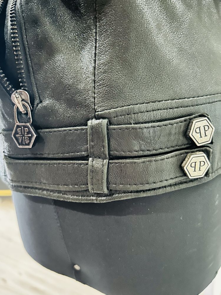 Philipp Plein дамско кожено яке