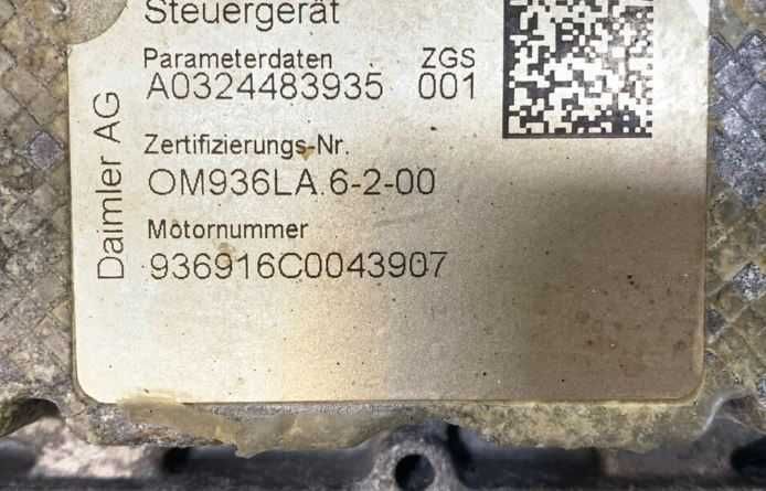 Motor complet Mercedes OM936LA 320 euro 6 - piese/dezmembrari Mercedes
