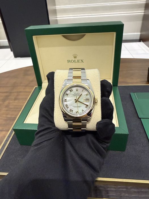 NEW Rolex Datejust 36mm Steel and Yellow Gold