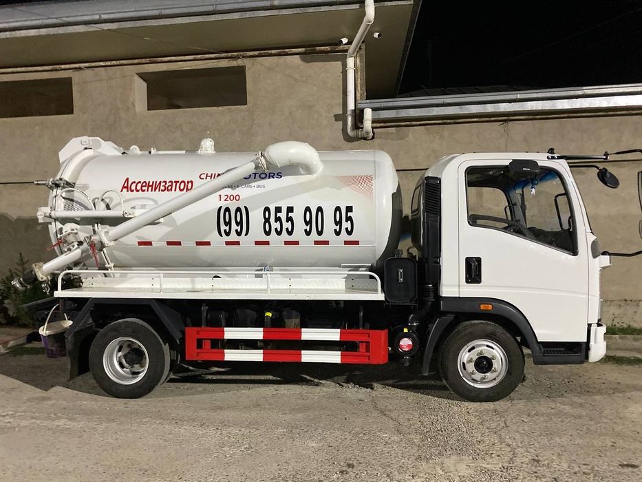 Откачка туалетов, септиков, выгребных ям, форма оплаты любая.