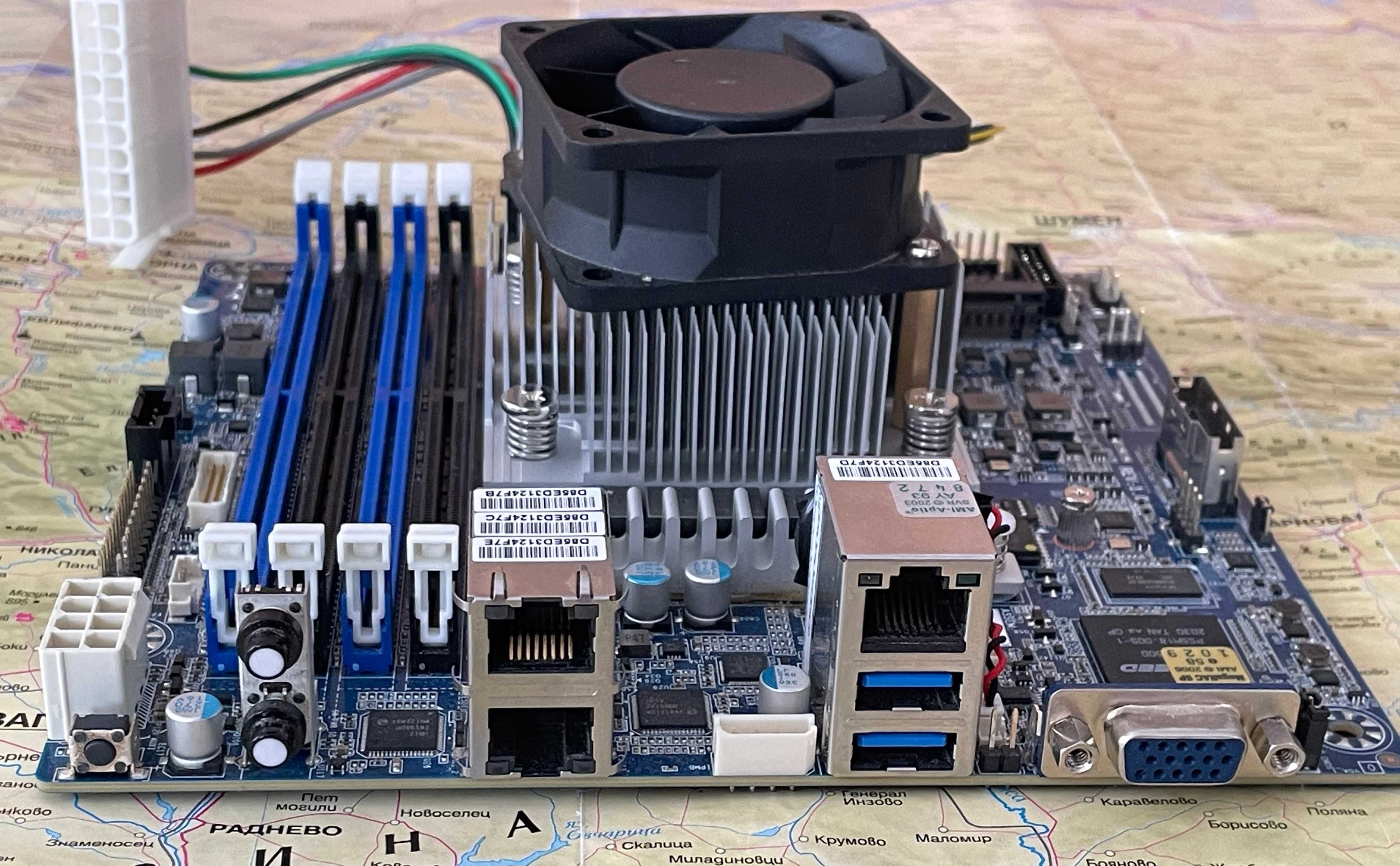 Gigabyte MJ11-EC1 с AMD Epyc 3151 4C/8T и 32GB DDR4 ECC RAM