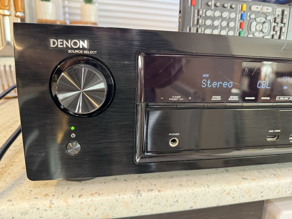 Denon AVR-X1100 Bluetooth Wi-Fi Качествен ресивър