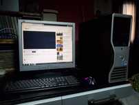 Calculator Dell Precision T3500, 10 GB Rami, 500 GB HDD cu ec. Philips