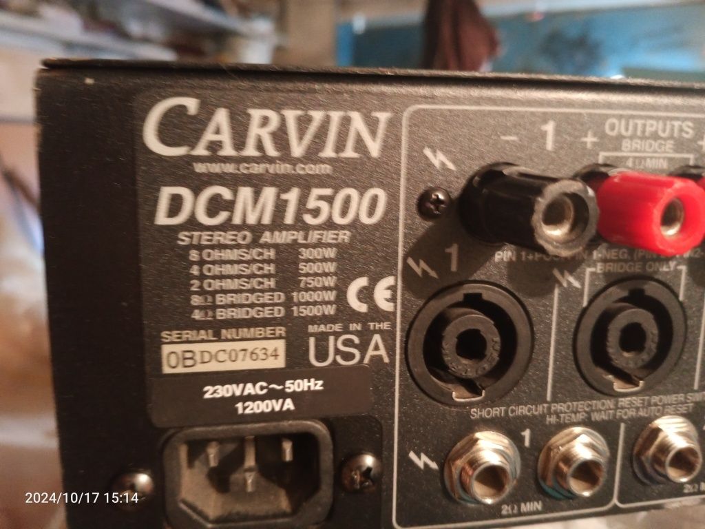 Продам концертную  акустическую систему - "CARVIN"  (USA)