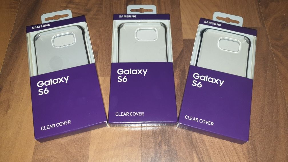 Husa clear originala Samsung Clear Cover Galaxy S6 G920