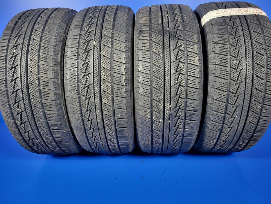 Vand set 4 anvelope 225 55 16 m+s - foarte bune