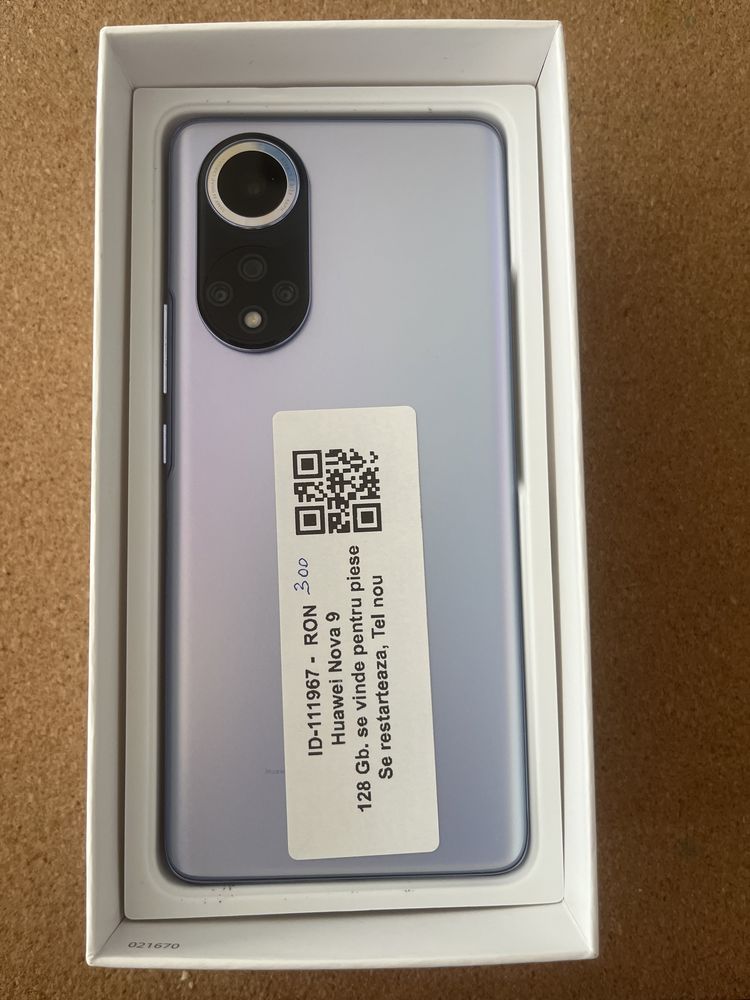 Huawei Nova 9 128 Gb  defect ID-111967