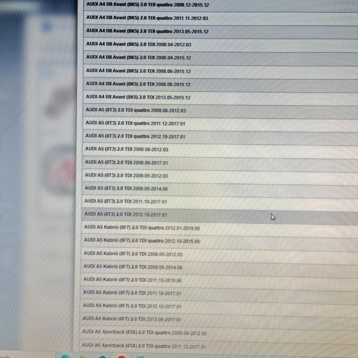 Filtru particule dpf audi 2.0tdi 2008-2017