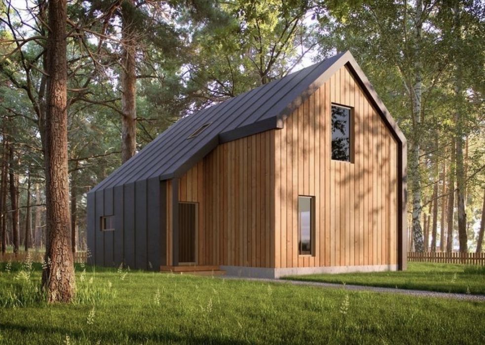 Vand cabane tip A-frame la chieie
