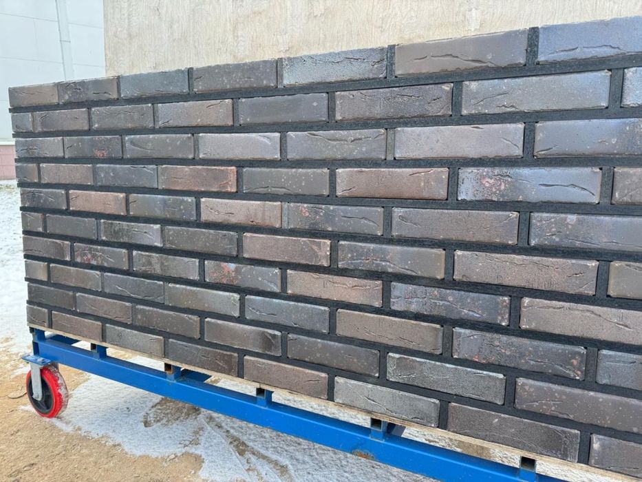 Кирпич облицовочный Таймыр микс 1нф