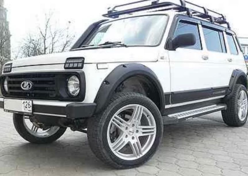 Раширитель арок нива 2131 на 5дверку