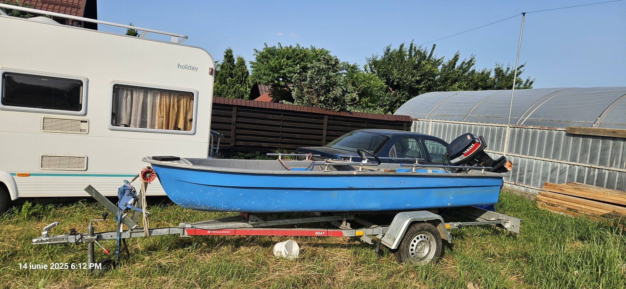Barca + motor 9.9cp + peridoc