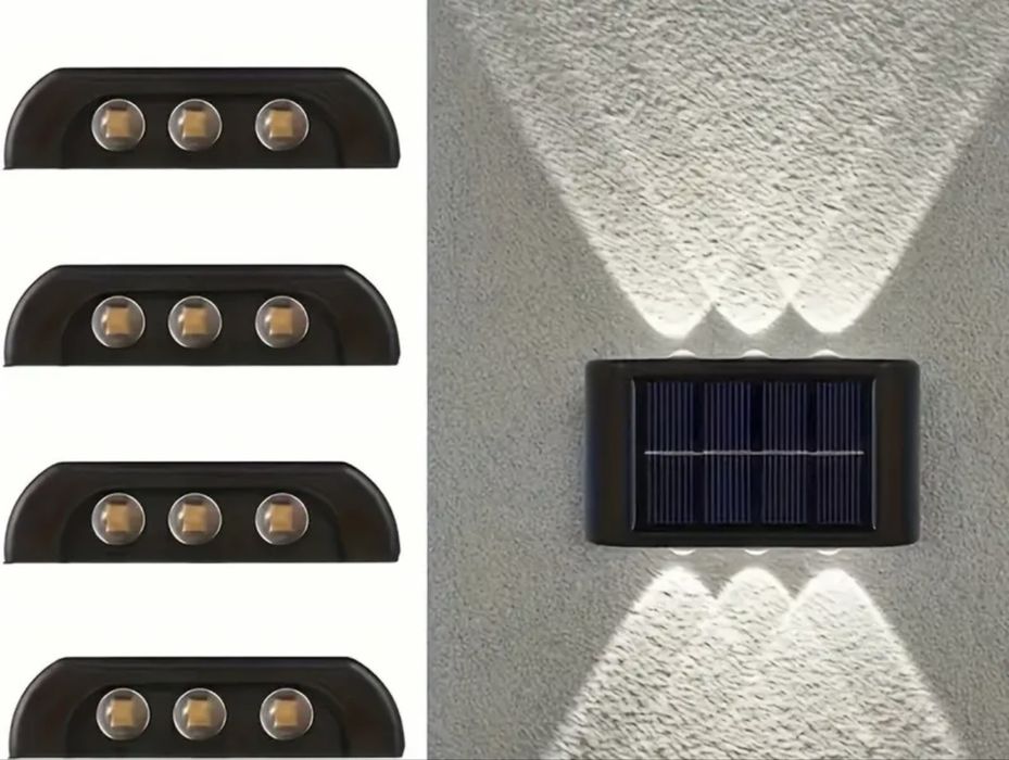 Слънчеви стенни лампи