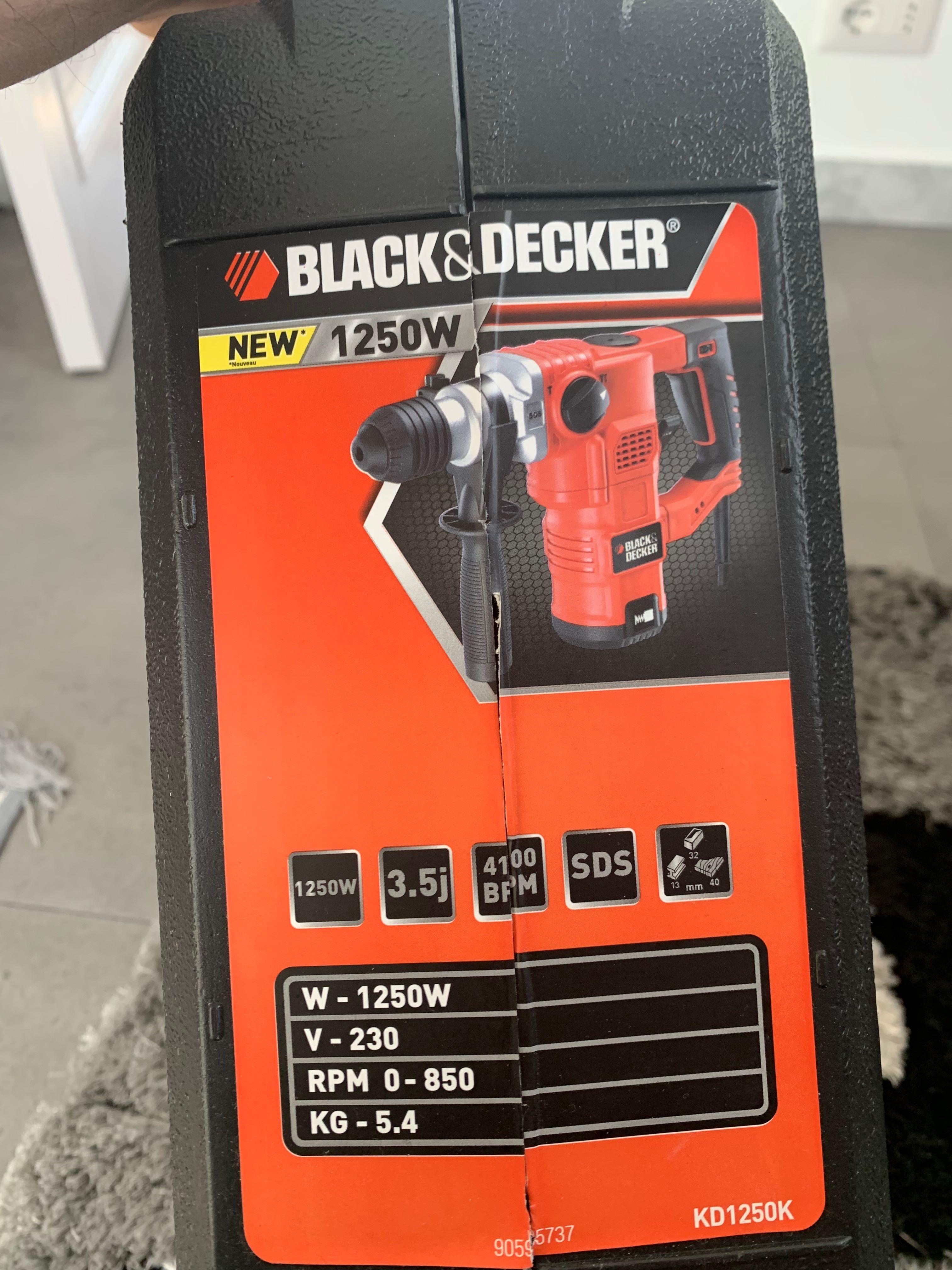 Black&decker 1250w