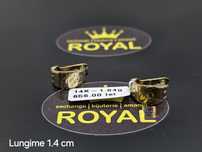Bijuteria Royal: Cercei aur 14k/1.84 gr