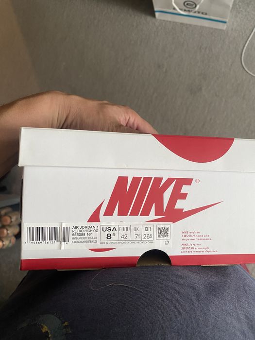 Nike air jordan 1 retro high og 42