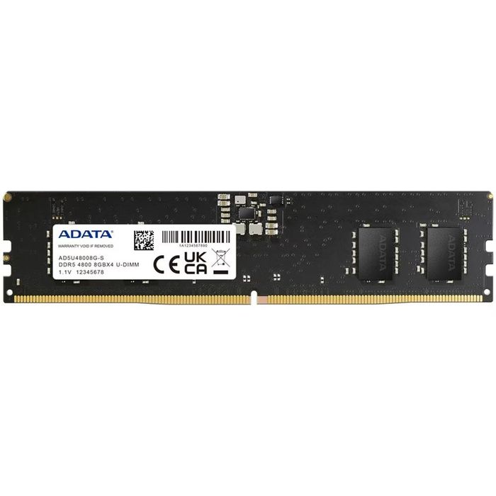 ADATA, 32GB DDR5, 4800MHz, CL40, AD5U480032G-S