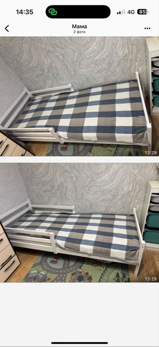 Кровать подростковая, береза