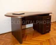 Birou + corp mobil 4 sertare, finisaj wenge/stare excelenta