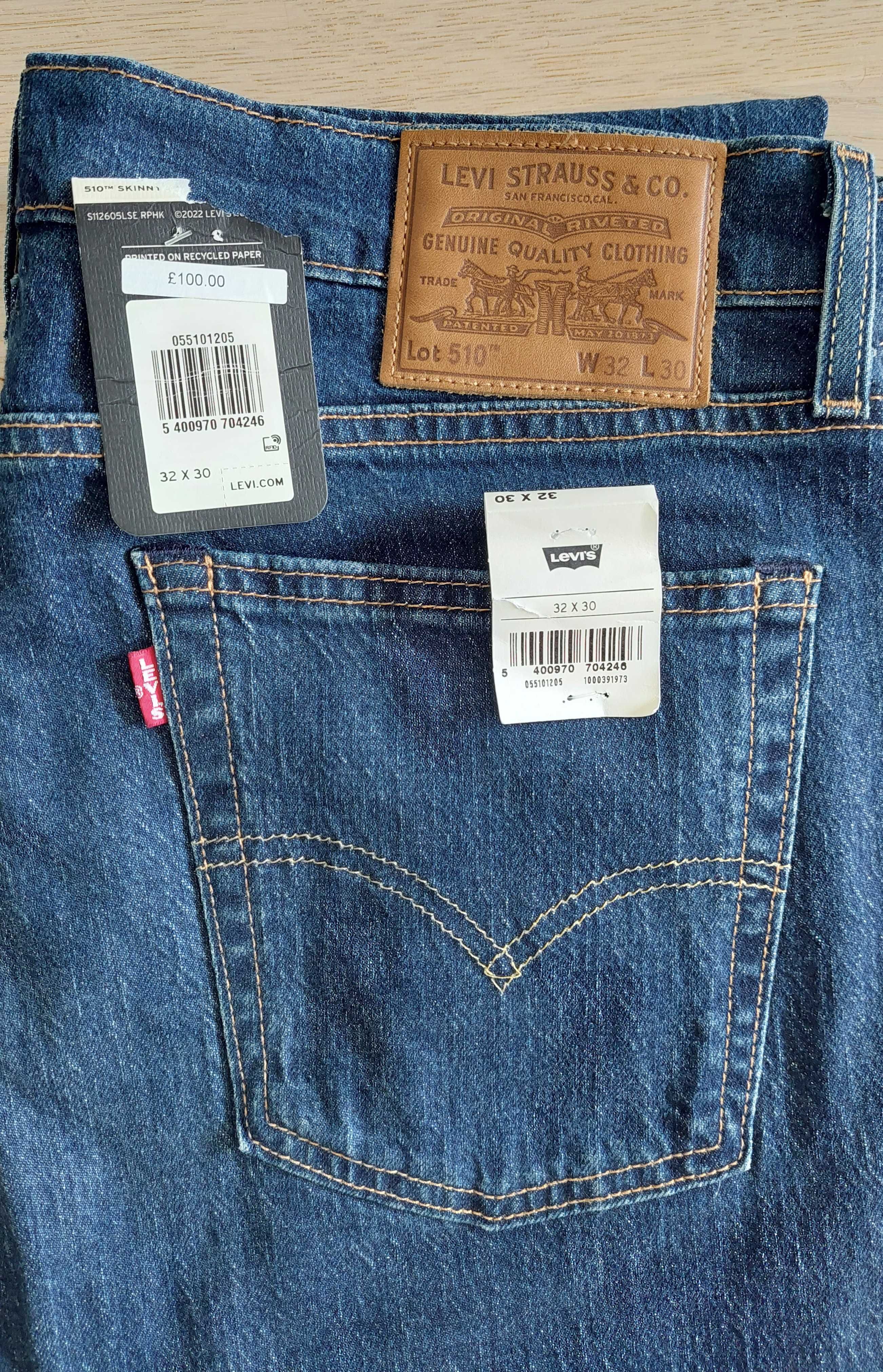 Blugi Levi's® - 510™ Skinny W32 L30 Originali