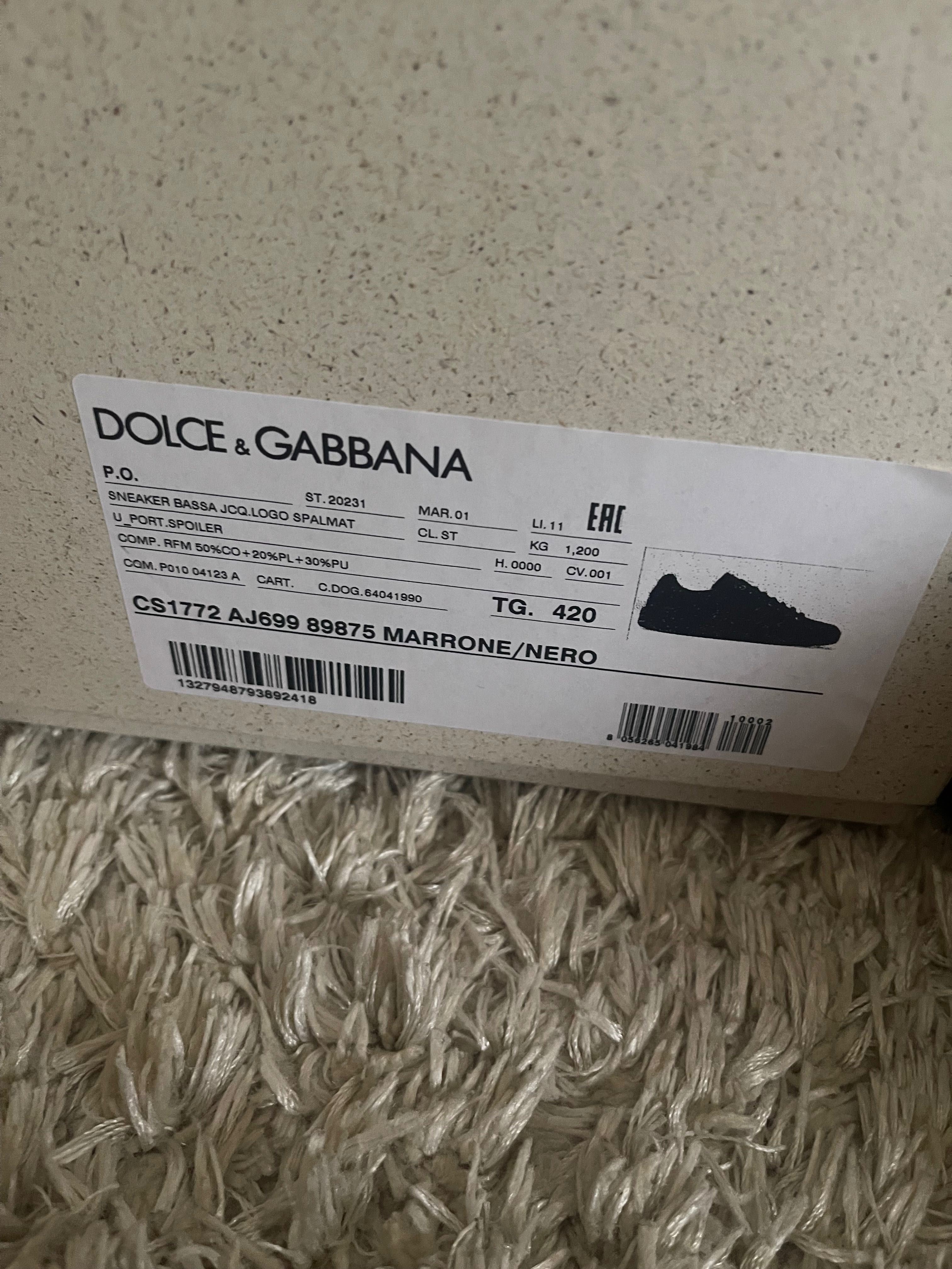 Dolce & Gabbana
Portofino jacquard sneakers