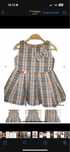 Рокля Burberry момиче 6-9м Mayoral Guess Next