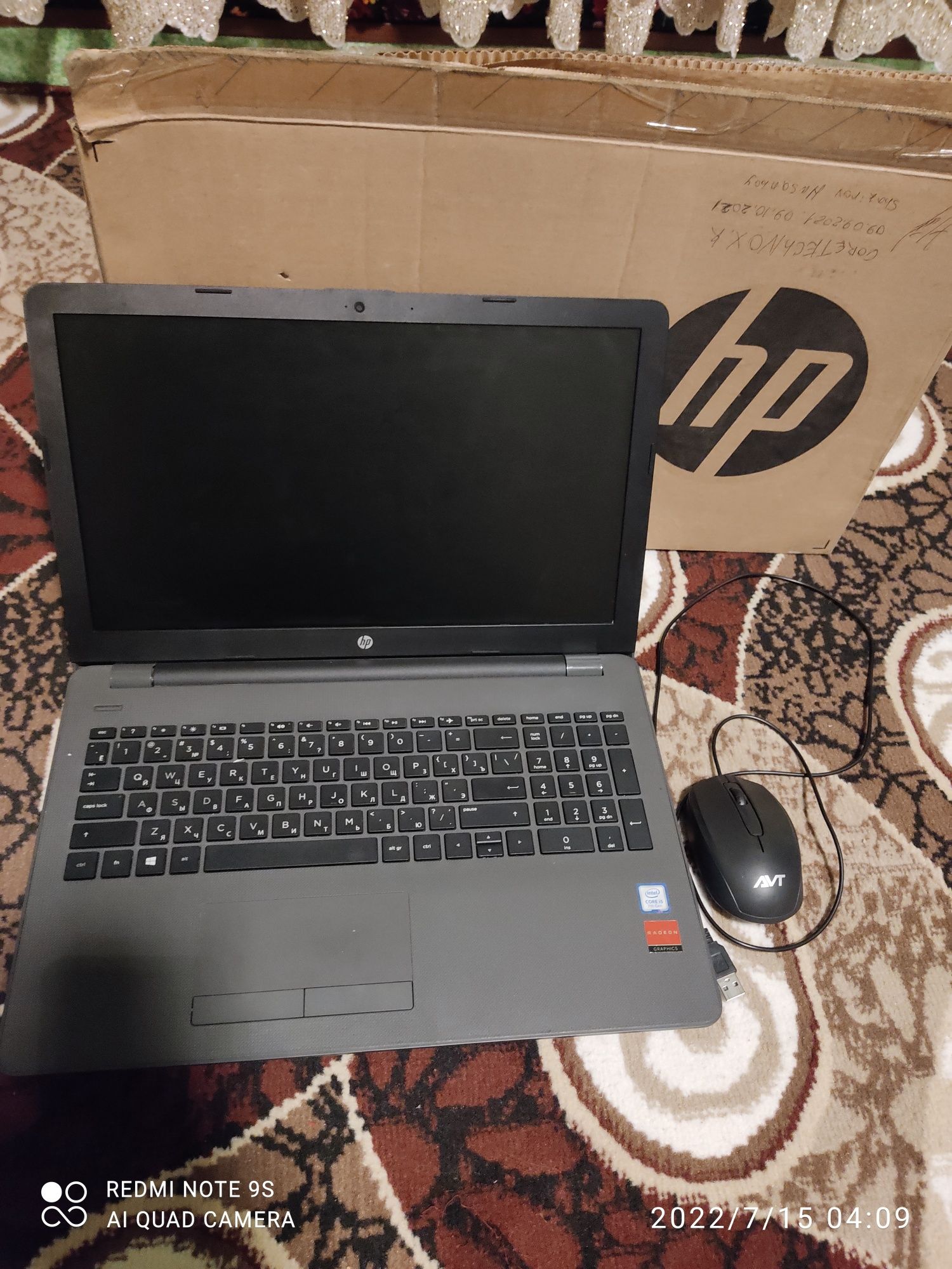 Noutbuk HP core i5