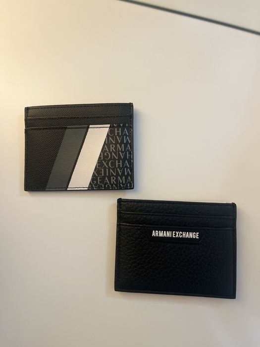Картхолдер, кошелек и ремень от Armani exchange