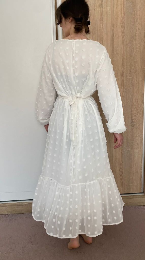 Rochie albă eleganta
