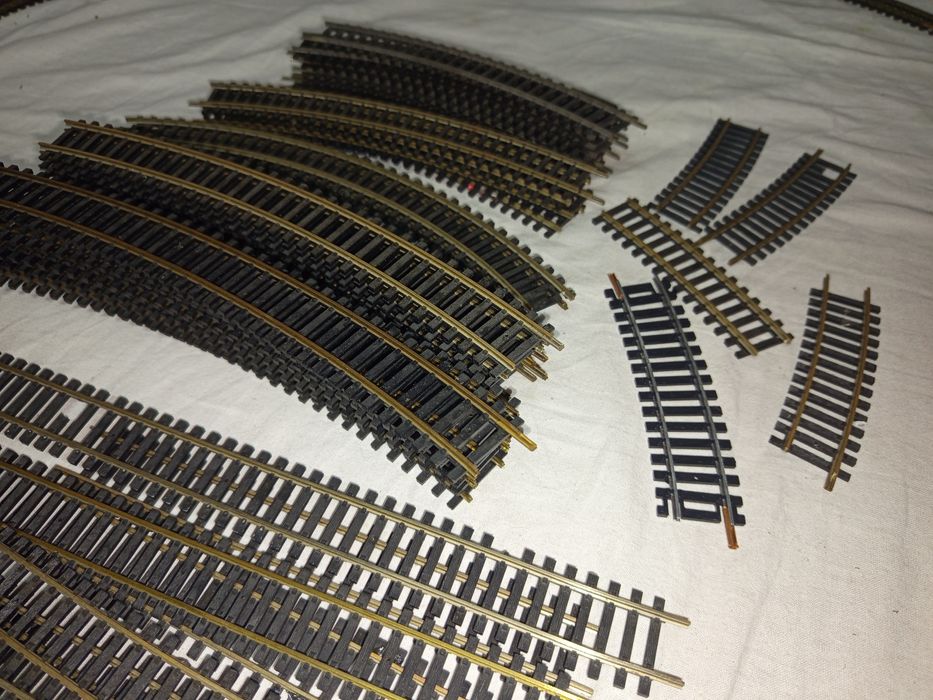 Set mare șine HO Roco trenulețe diorama