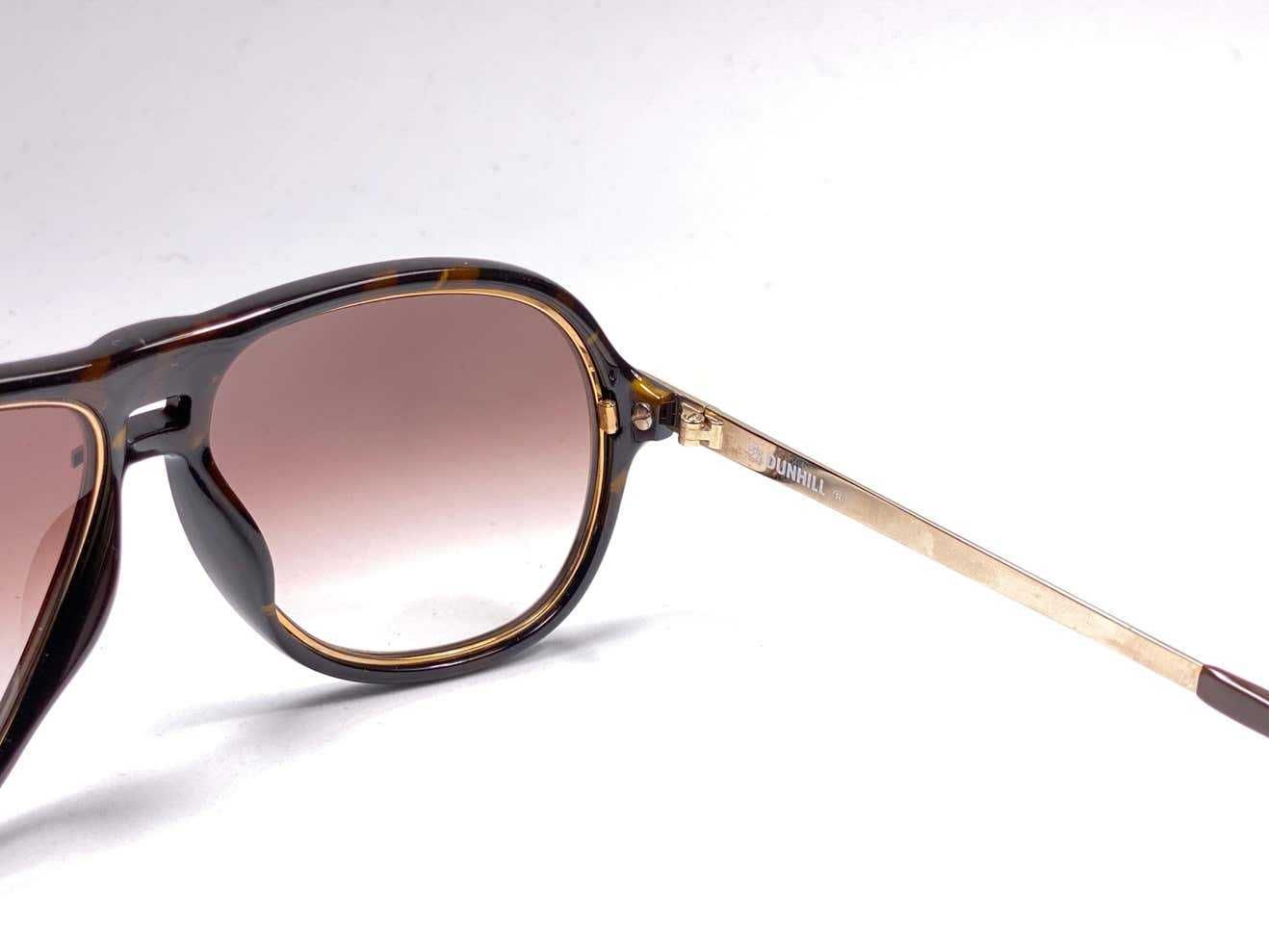 Ochelari de soare vintage aviator DUNHILL 6085 from `90 oversized