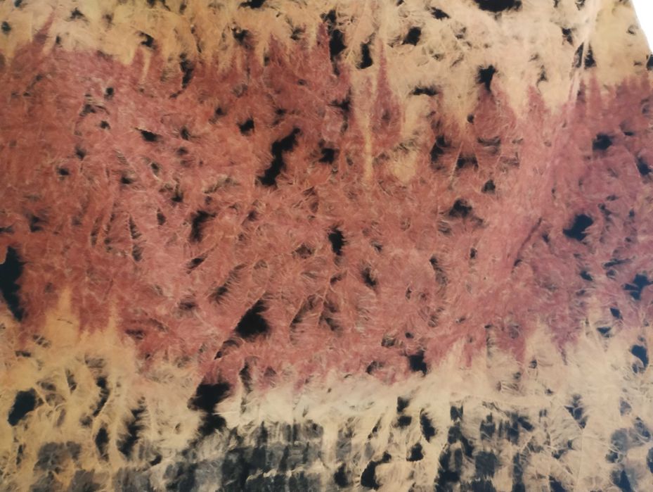 Fustă groasă în degrade