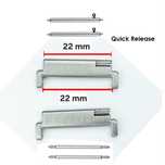 Adaptor curea ceas 22 - 22 mm Oțel inox