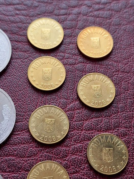 Monede Romania UNC rare lot schimb