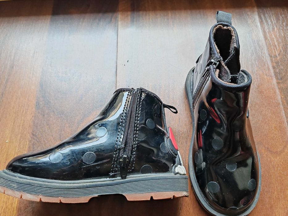 Ghete de toamna fetite Zara si AGATA RUIZ DE LA PRADA marimea 23 si 24