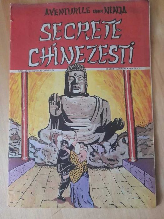 Aventurile unui ninja Secrete chinezesti benzi desenate romana