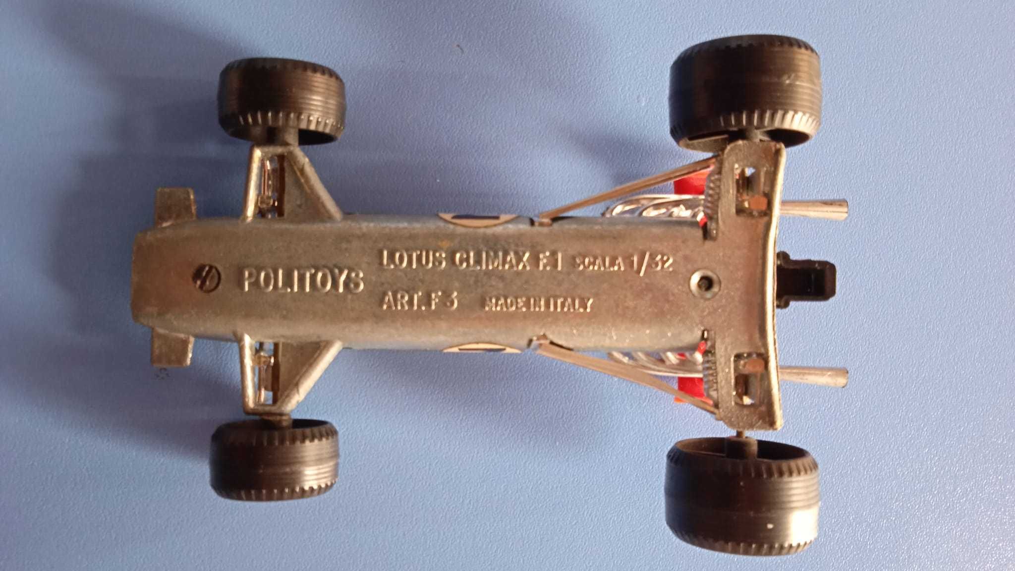 Masinuta colectie POLITOYS  Lotus Climax F1 (Stirling Moss)