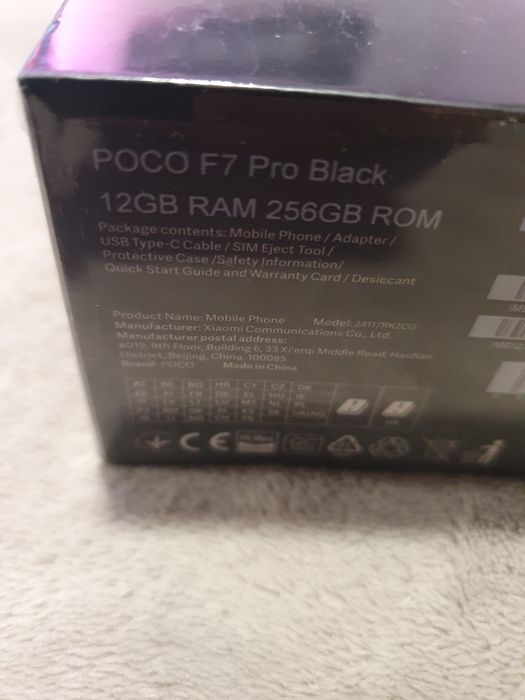 Poco F7 Pro 5G 256 Gb 12 Gb Ram Nou Sigilat