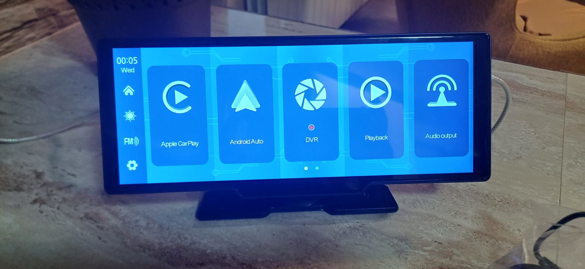 Преносима мултимедия  CarPlay/Android Auto + Допълнителна камера