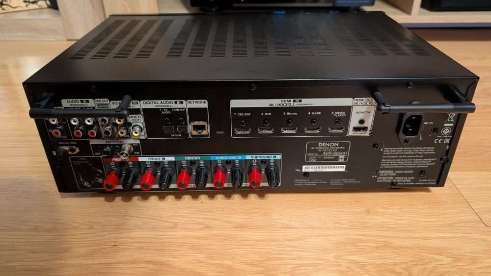 Denon AVR-S650H receiver/amplificator