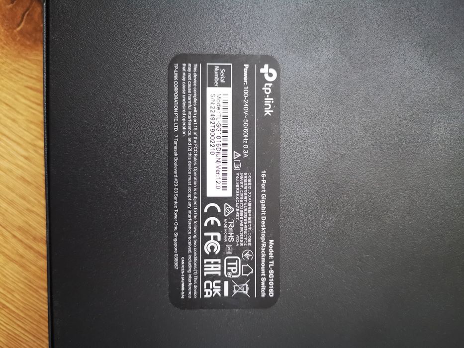Switch 16-Port-uri, TP-link, TL-SG1016D