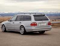 E50/55 AMG W210 седан и комби  задна броня,прагове гърнета