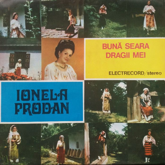 disc vinil original, album Ionela Prodan - Buna Seara Dragii Mei