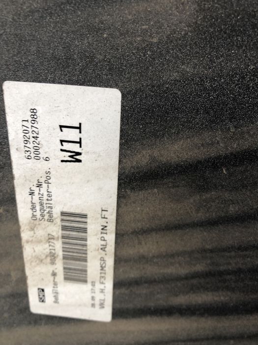 Задна м броня и прагове бмв ф31 ( m bronq i pragove bmw f31 )