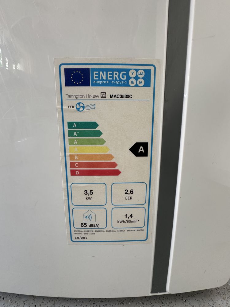 Aer Conditionat portabil Tarrington House, 12000 BTU-4 moduri de lucru