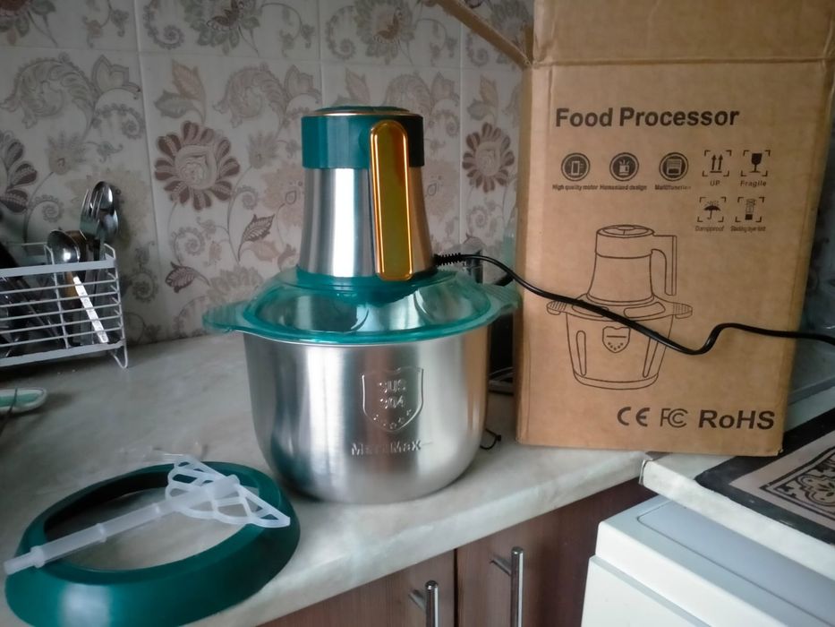 Кухонный процессор с функцией мясорубки