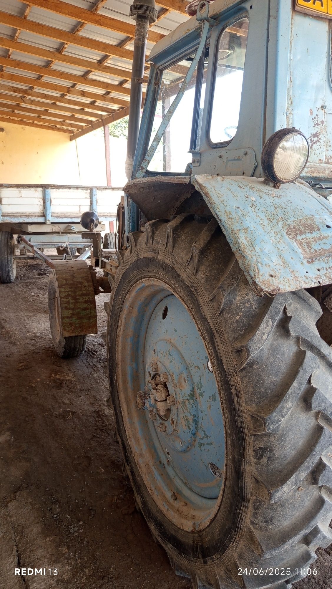Mtz 80 ideal holatda hamma joyi ishlaydi