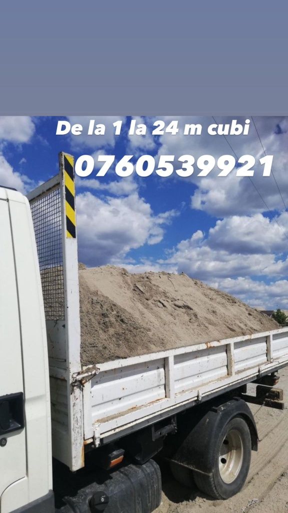 Balast,Nisip,Piatră,Pâmânt Negru: Camion&Camionetă